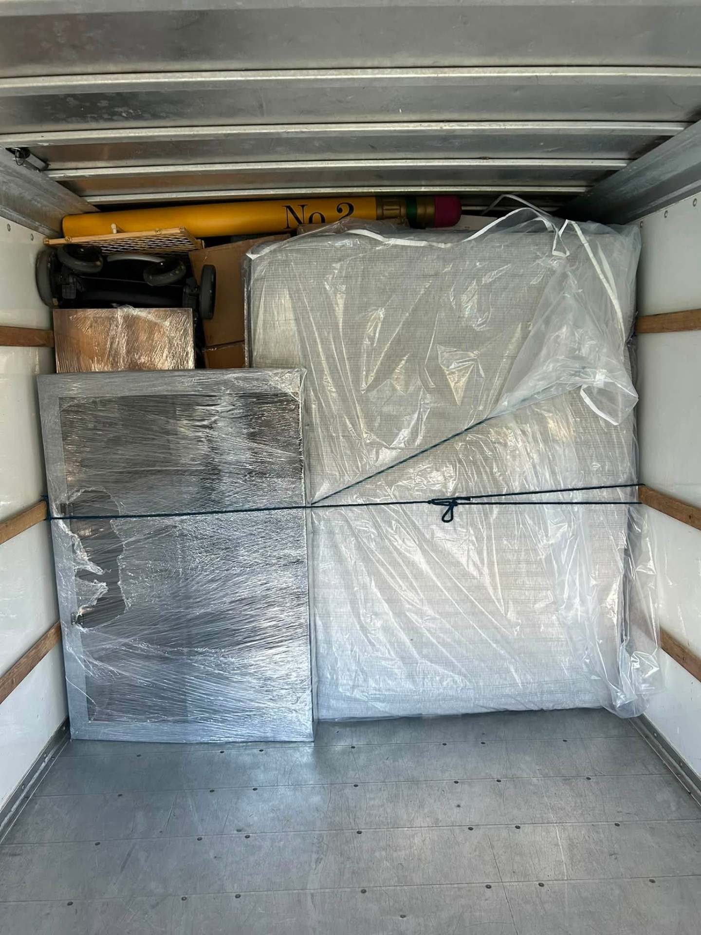 Rose City Moving truck packed